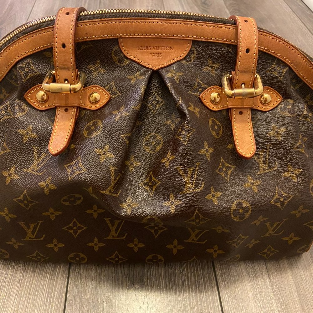 Louis Vuitton Tivoli GM Monogram Leather Shoulder Bag Vintage LV